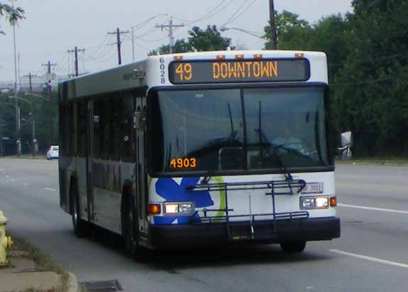 Go-Metro Cincinnati Gillig Advantage 6028